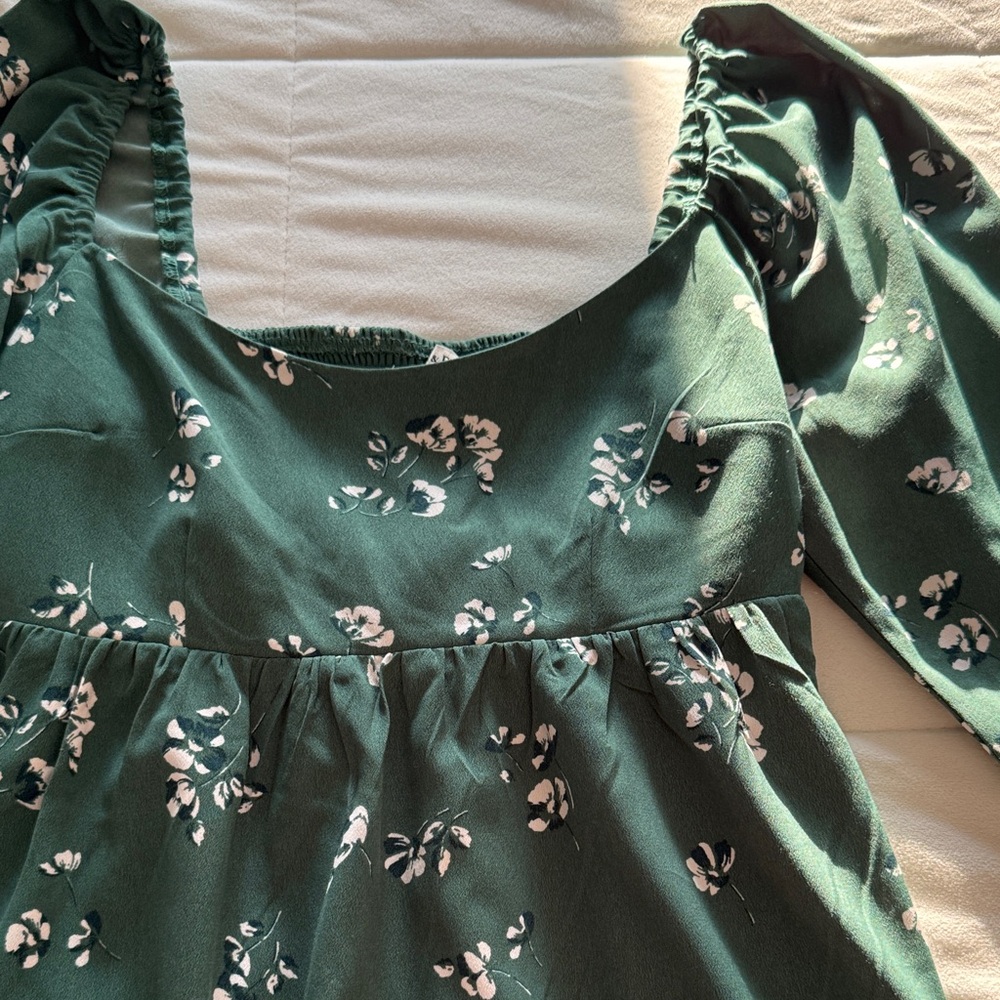 Abercrombie & Fitch Olive Green Dress